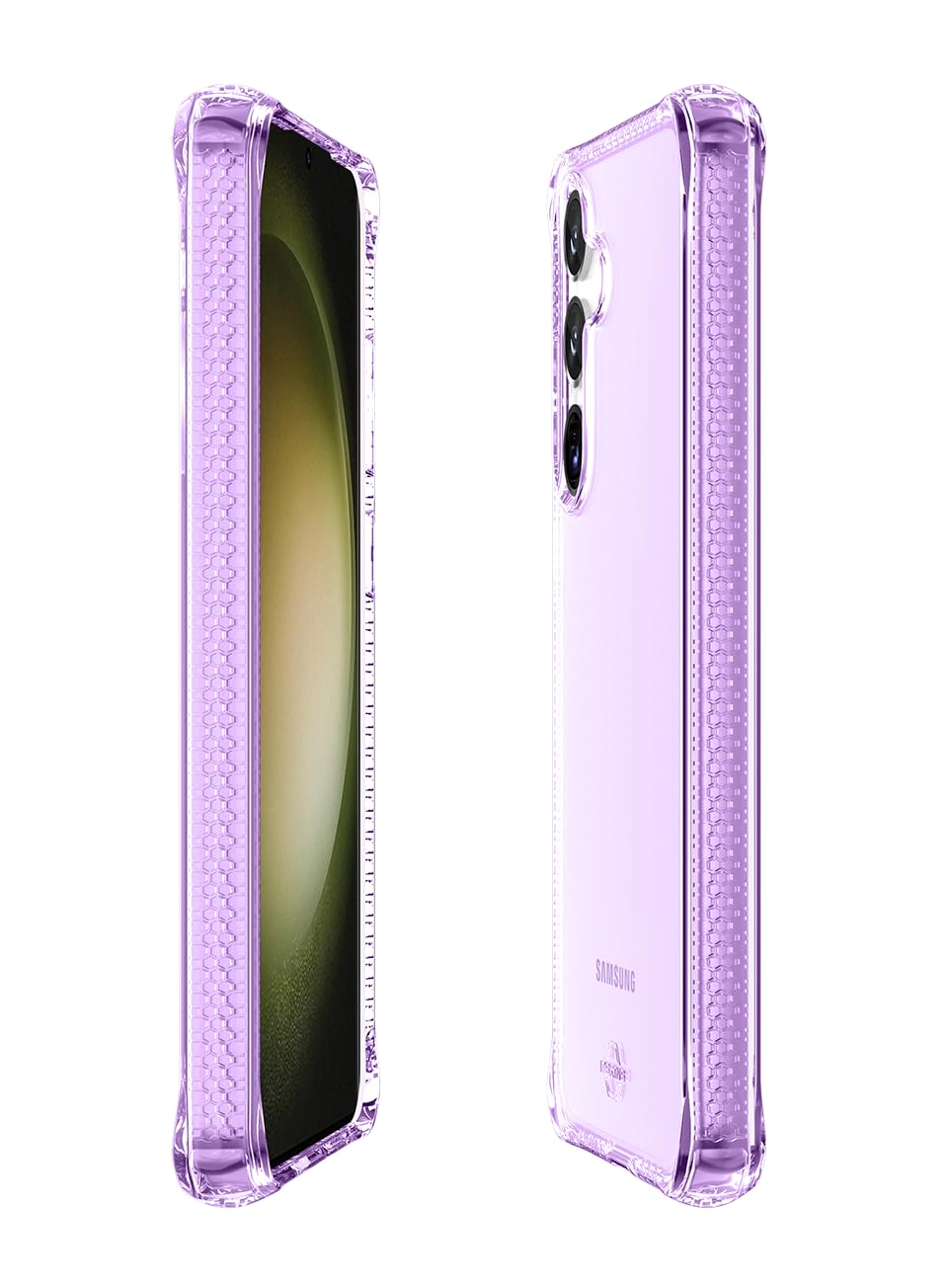 Itskins - Spectrum_r Clear Case For Samsung Galaxy S24 Plus - Light Purple