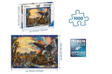 Ravensburger Disney The Lion King 1000 Piece Jigsaw Puzzle for Adults - Every Piece is Unique, Softclick Technology Means Pieces Fit Together Perfectly