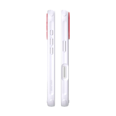 Gadget Guard - Reflector Magsafe Case With G-form Protection For Apple Iphone 16 - White