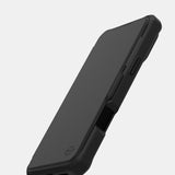 Itskins - Hybrid_r Folio Magsafe Case For Apple Iphone 16 Pro - Black