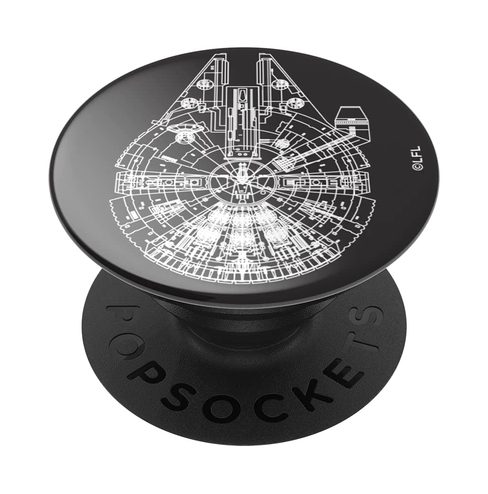 Popsockets - Popgrip Star Wars - Millennium Falcon Aluminum