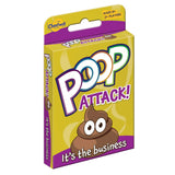 Outset Media Poop Attack Travel Card Game - The Game That Takes an unprecedented Look at The Wonders of The Animal World! - for 2 or More Players Ages 8 and up