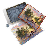 Cobble Hill 275 Piece Easy-Handling Puzzle - Tranquil Evening - Sample Poster Included