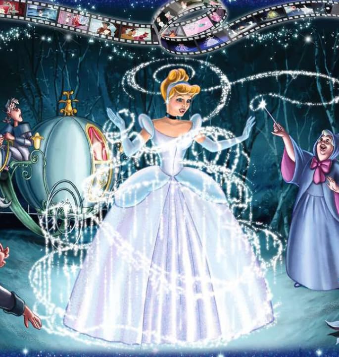 Ravensburger Disney Collector's Edition Cinderella 1000 Piece Jigsaw Puzzle for Adults - Every Piece is Unique, Softclick Technology Means Pieces Fit Together Perfectly