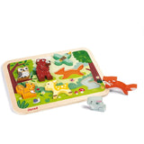 Janod Forest Chunky Puzzle - 7 Pieces - Ages 18 Months+