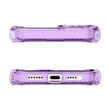 Itskins - Supreme_r Clear Magsafe Case For Apple Iphone 15 Plus / Iphone 14 Plus - Light Purple