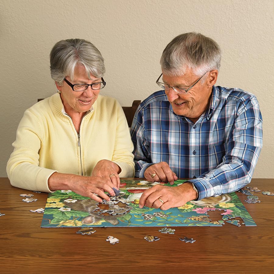 Cobble Hill 275 Piece Easy-Handling Puzzle - Berry Sweet - Sample Poster Included