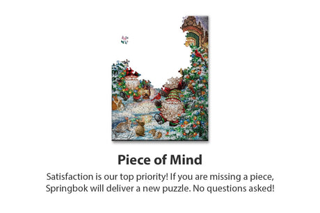 Springbok Gnome Village 500 Piece Holiday Jigsaw Puzzle - image 4