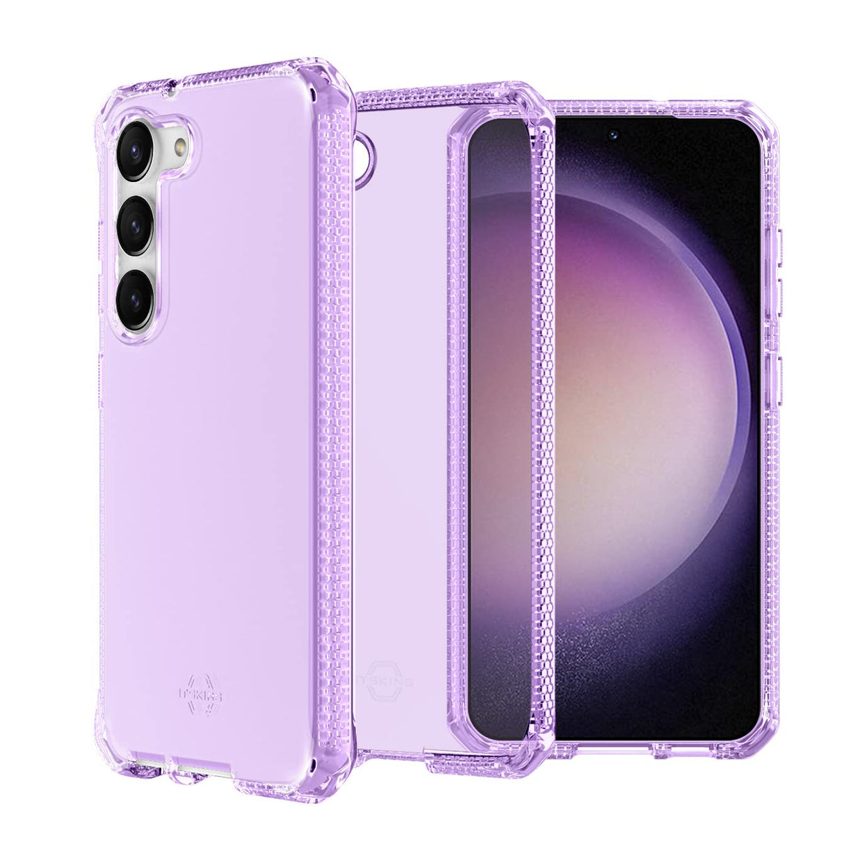 Itskins - Spectrum_r Clear Case For Samsung Galaxy S23 - Light Purple