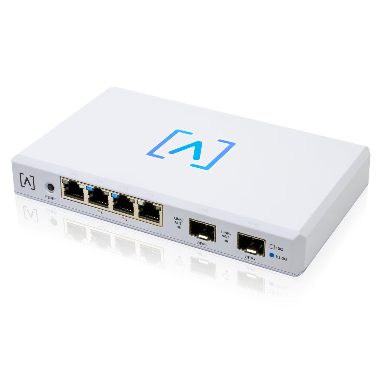 Alta Labs Route10 High-Performance Qualcomm Quad-Core Hardware-Accelerated 10 Gbps VPN Router | 2 10 Gbps SFP+ and 4 2.5 Gbps Ports | Real-Time Stats | 40W PoE+ to Power Alta Labs WiFi Access Points