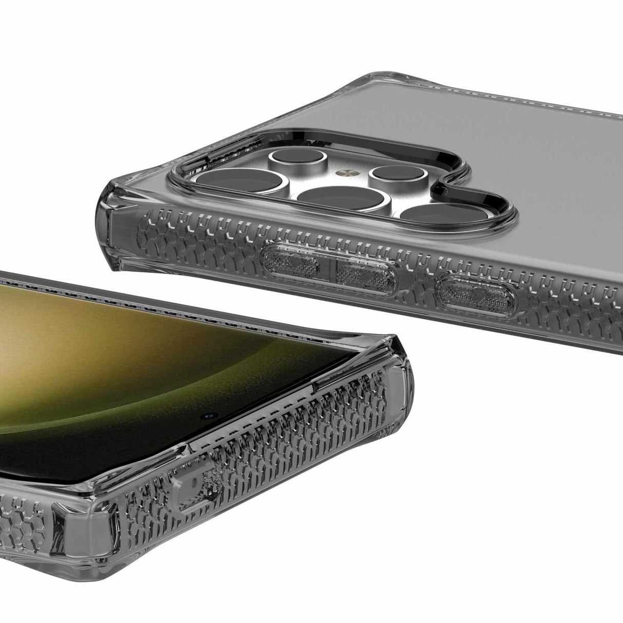 Itskins - Spectrum_r Clear Case For Samsung Galaxy S24 Ultra - Smoke