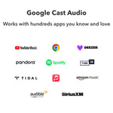 WiiM Pro Plus AirPlay 2 Receiver, Google Cast Audio, Multiroom Streamer with Premium AKM DAC, Voice Remote, Works with Alexa/Siri/Google, Stream Hi-Res Audio from Spotify, Amazon Music, Tidal and More