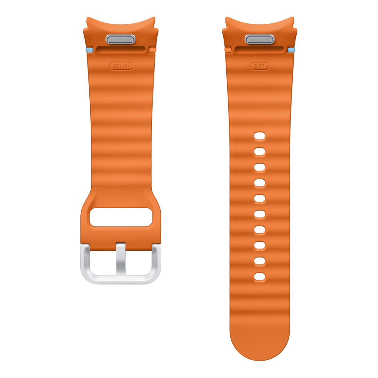 Samsung - Sport Band For Samsung Galaxy Watch7 40mm  / Galaxy Watch7 44mm  /  Galaxy Watch Fe S / M  - Orange