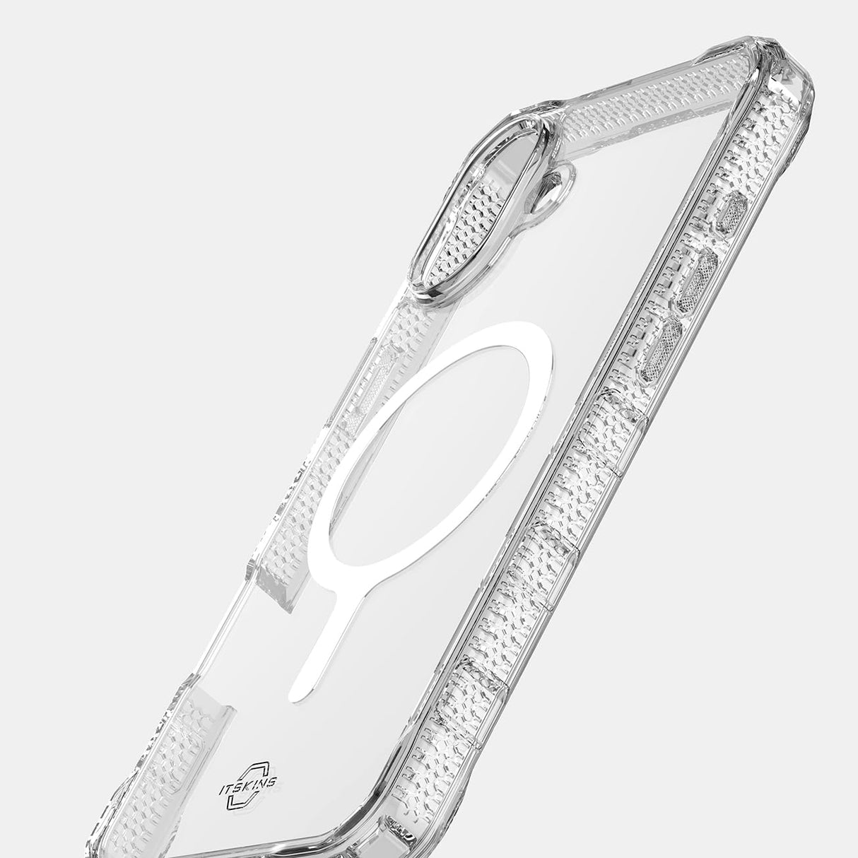 Itskins - Supreme_r Clear Magsafe Case For Apple Iphone 16 - Transparent White Print