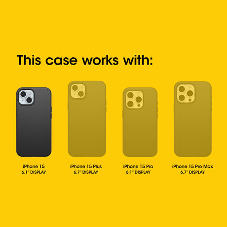 OtterBox iPhone 15, iPhone 14, and iPhone 13 OtterGrip Symmetry Series Case - You DO Blue, Built-in Grip, Sleek case, Snaps to MagSafe, Raised Edges Protect Camera & Screen