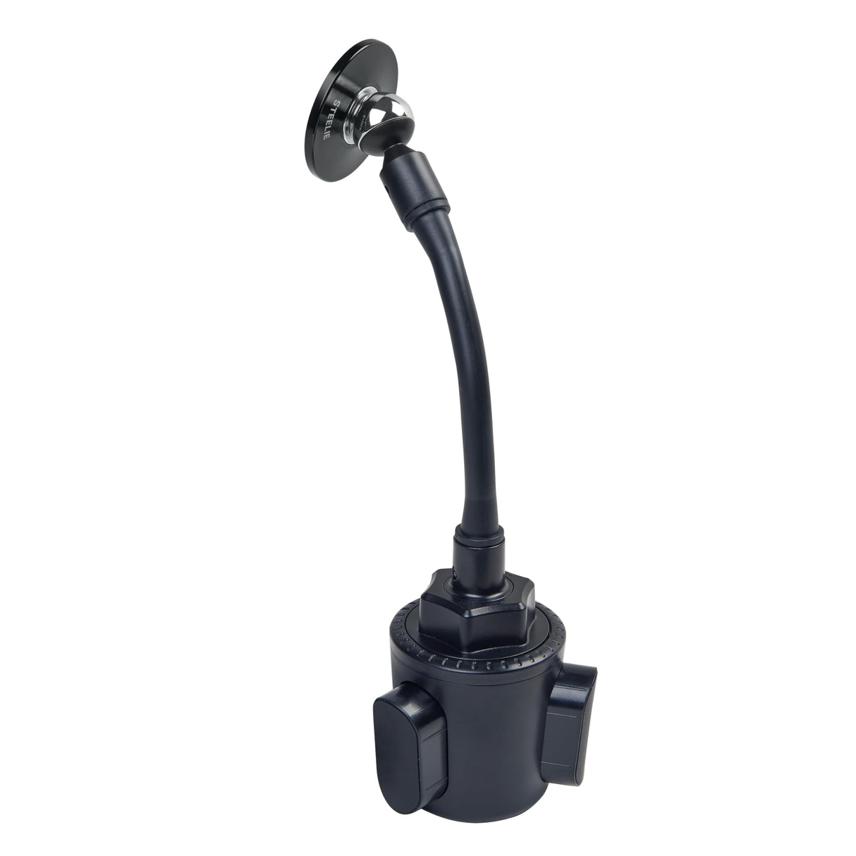 Nite Ize - Steelie Orbiter Plus Cup Holder Kit - Black And Silver