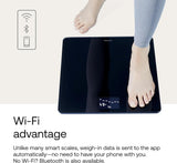 Withings - Body Weight And Bmi Wifi Smart Scale - Black