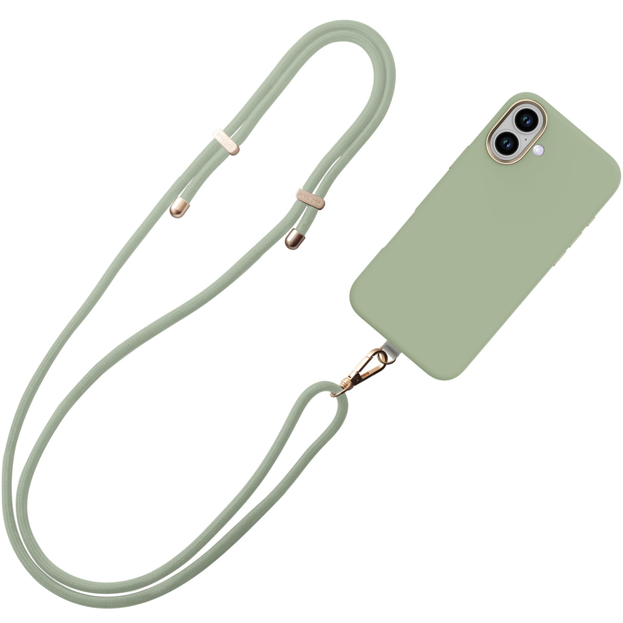 Prodigee - Valley Magsafe Case For Apple Iphone 16 - Sage And Strap