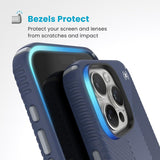 Speck - Presidio2 Grip Case With Clicklock For Apple Iphone 16 Pro Max - Coastal Blue