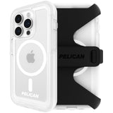 Pelican - Voyager Magsafe Case For Apple Iphone 15 Pro - Clear