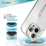 Speck - Gemshell Case For Apple Iphone 16 Pro - Clear