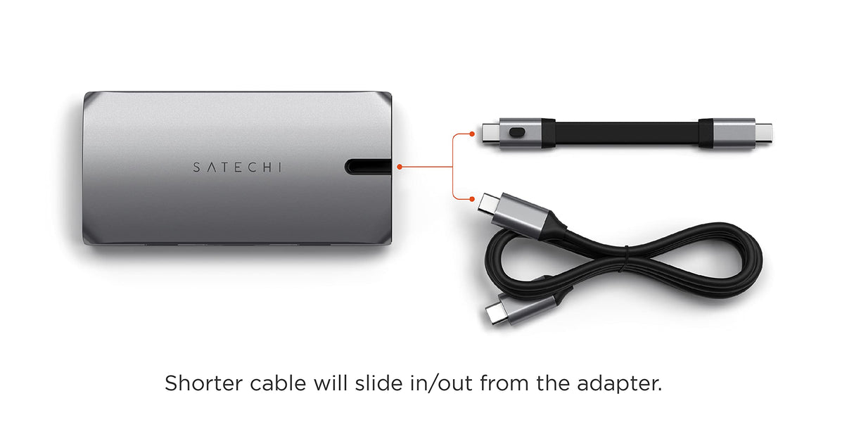 Satechi - On The Go Multiport - Space Gray