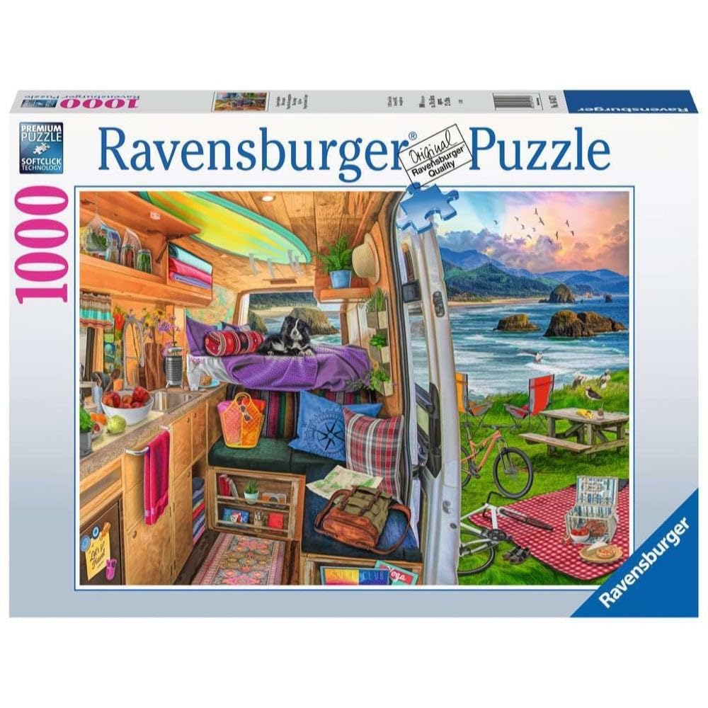 Ravensburger Rig Views Puzzle - 1000 Unique Pieces | Softclick Technology for Perfect Fit | Ideal for Adults and Kids | FSC-Certified Material | Engaging Brain Game