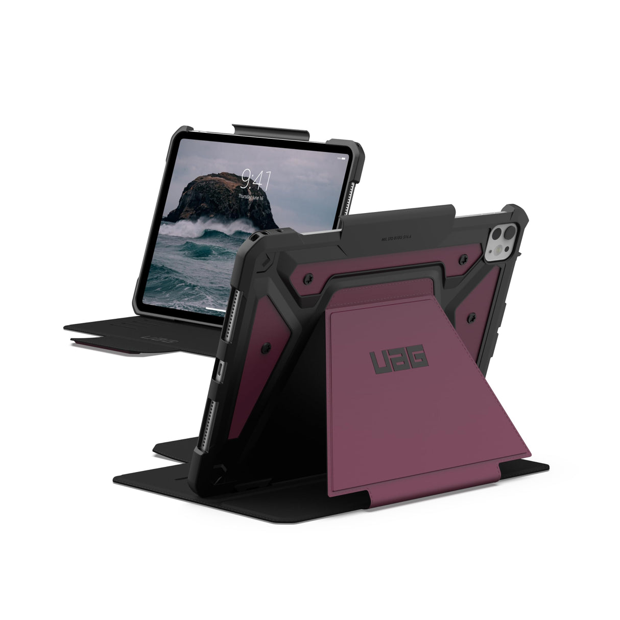 Urban Armor Gear (uag) - Metropolis Se Case For Apple Ipad Pro 11 (2024) - Bordeaux