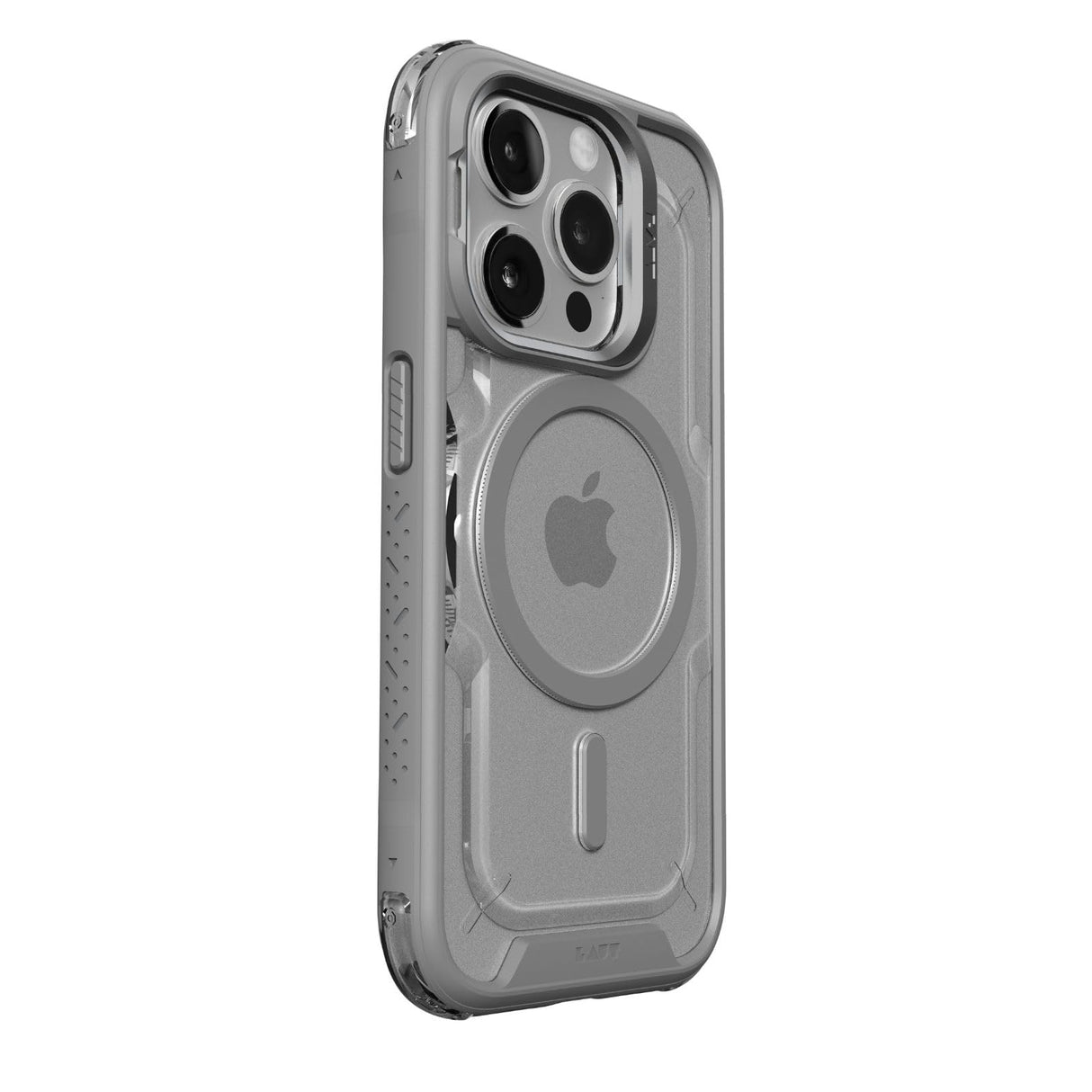 Laut - Crystal Matter Magsafe Case For Apple Iphone 15 Pro Max - Grey