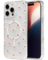 Zagg - Milan Snap Magsafe Case For Apple Iphone 16 Pro Max - Pink Daisies