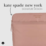 Kate Spade - Puffer Sleeve For 14in Laptops - Madison Rouge Nylon