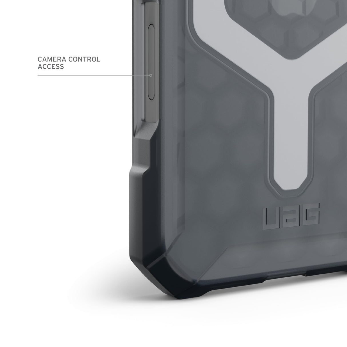 Urban Armor Gear (uag) -  Essential Armor Magsafe Case For Apple Iphone 16 - Ash