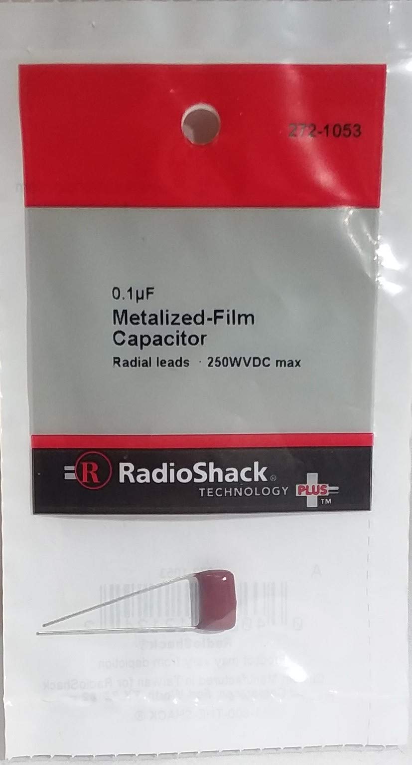 0.1 UF METALLIZED POLYESTER FILM CAPACITOR