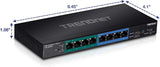 TRENDNET TPETG44ES 8 PORT GIGABIT EDGESMART POE+ SWITCH