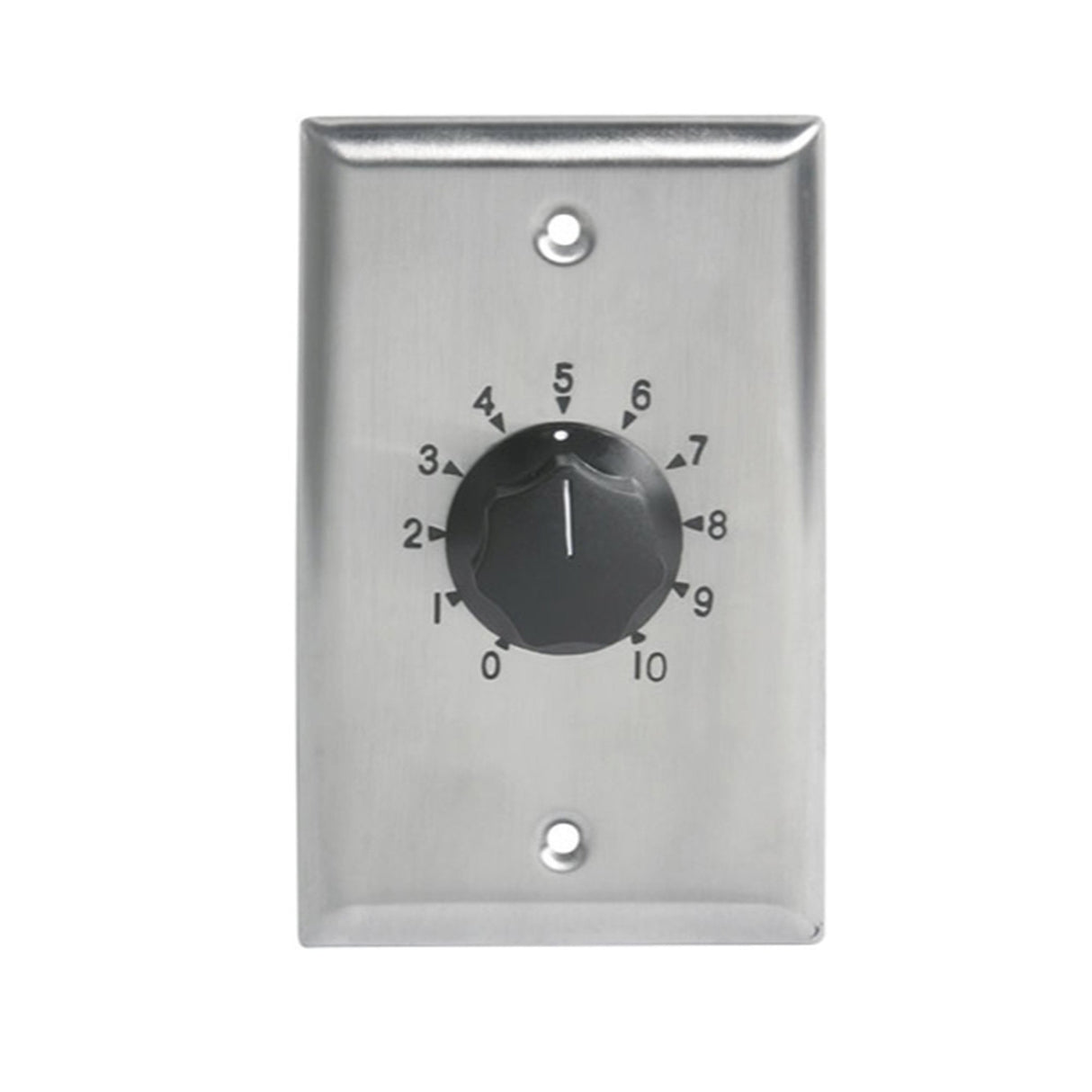 ATLAS IED AT35 ATTENUATOR 35 WATT SINGLE GANG STAINLESS STEEL 70.7V COMMERCIAL