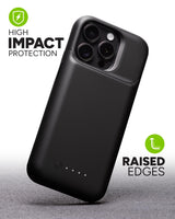 Mophie - Juice Pack Battery Case For Apple Iphone 15 Pro - Black