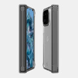 Itskins - Hybrid_r Clear Hinge Case For Google Pixel 9 Pro Fold - Smoke And Transparent