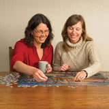 Cobble Hill 500 Piece Puzzle - Fireside - Sample Poster Included