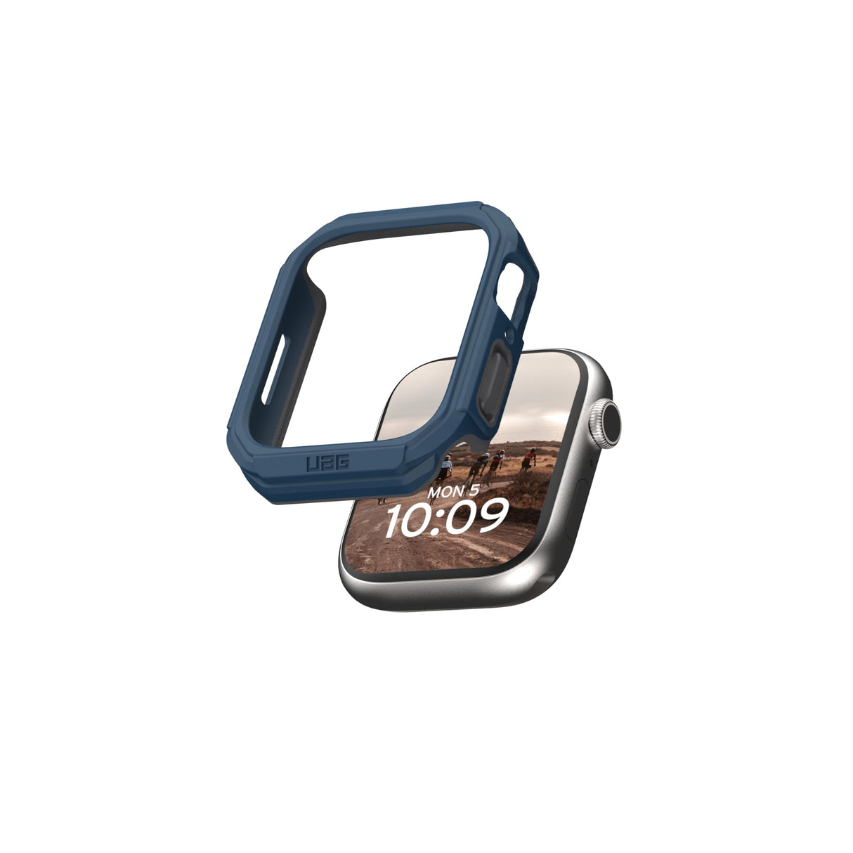 Urban Armor Gear (uag) - Civilian Case For Apple Watch 45mm - Mallard And Gray