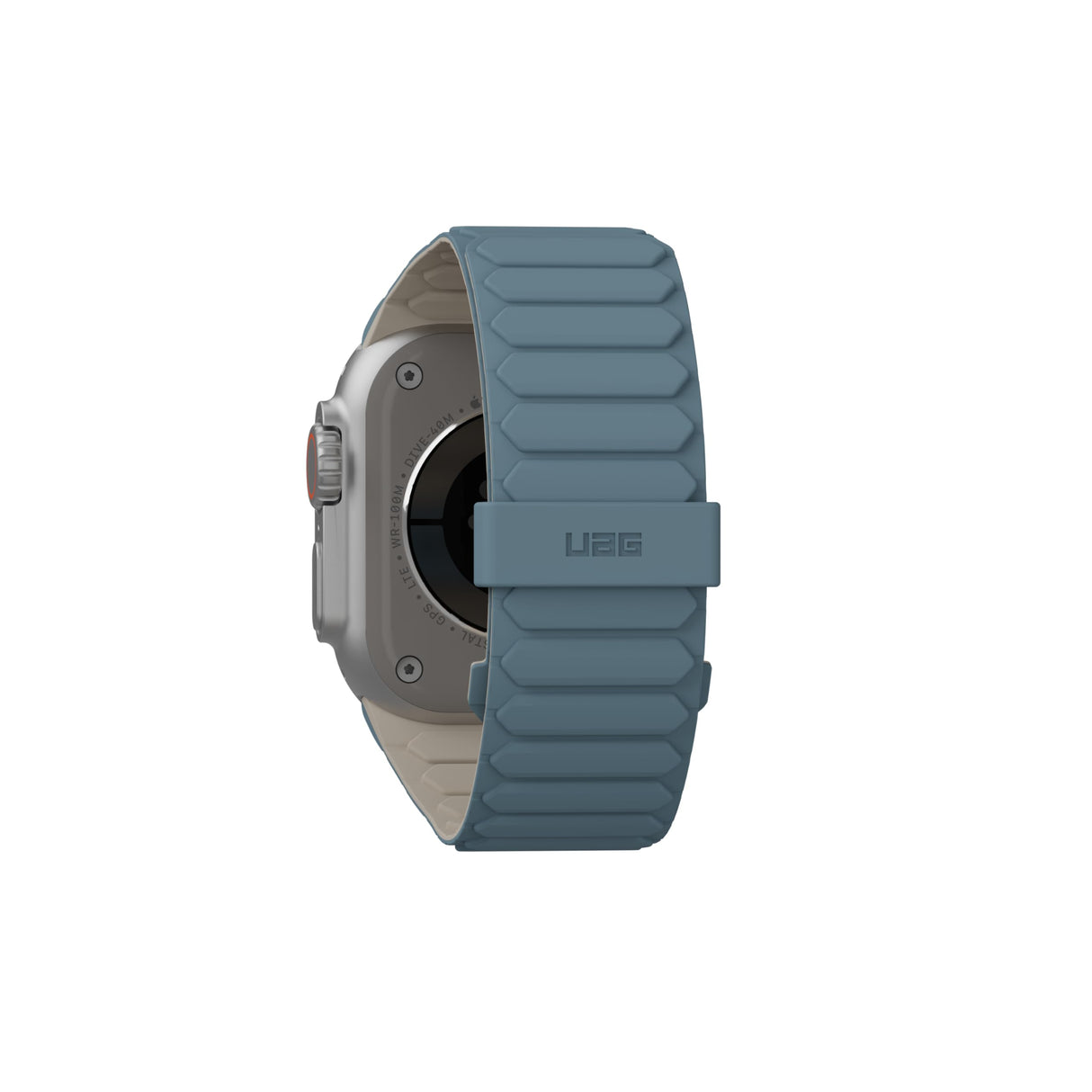 Urban Armor Gear (uag) - Pathfinder Watch Strap For Apple Watch 42mm / 44mm / 45mm / 49mm - Dune And Cloud Blue