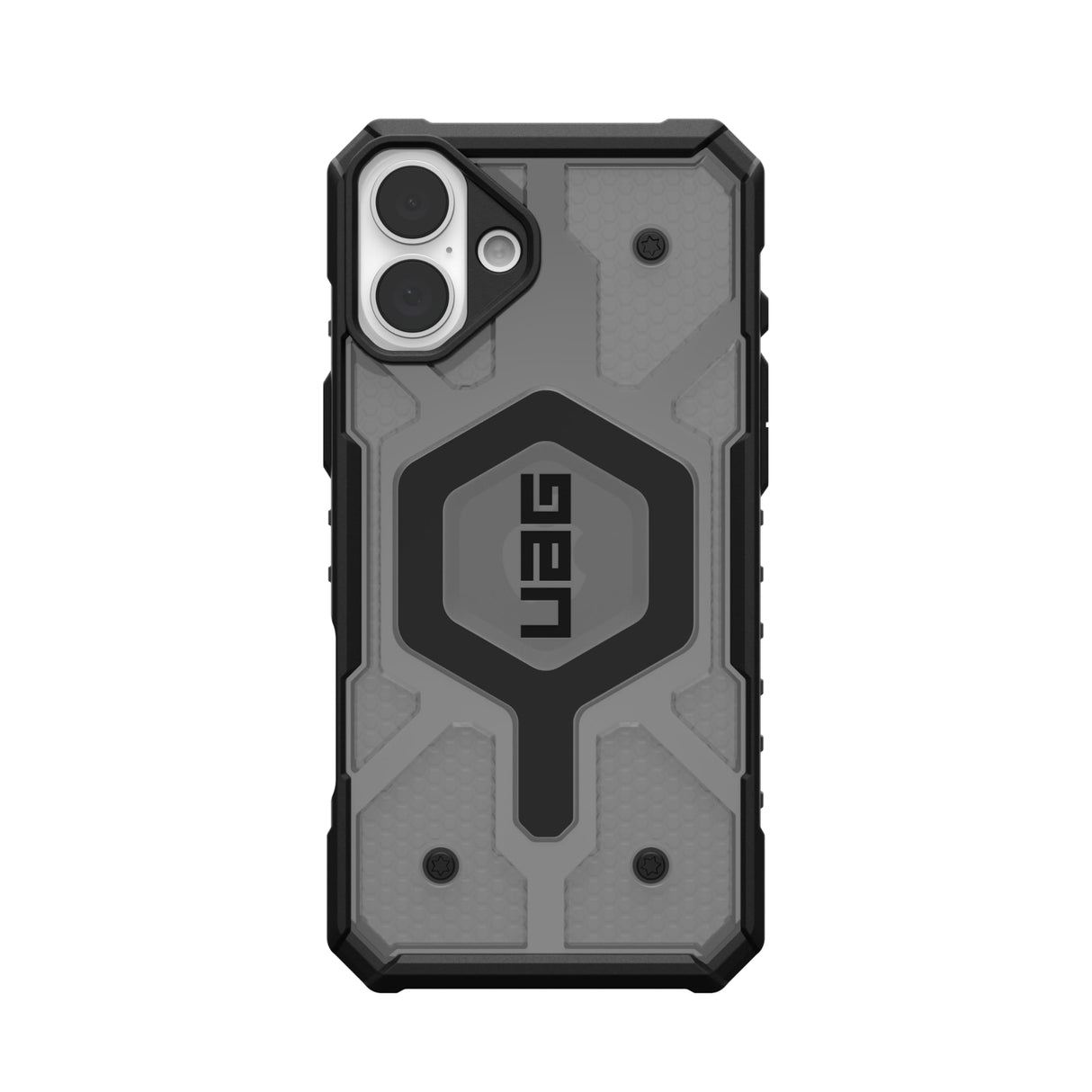 Urban Armor Gear (uag) -  Pathfinder Clear Magsafe Case For Apple Iphone 16 Plus - Ash