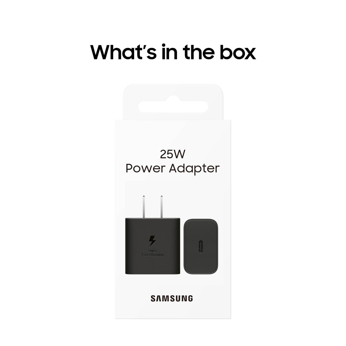 Samsung - 25w Usb C Wall Charger - Black