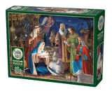 Cobble Hill 1000 Piece Puzzle - Miracle in Bethlehem - Sample Poster Included