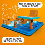 SmartGames Cats & Boxes Travel Game with 60 Challenges for Ages 7-Adult