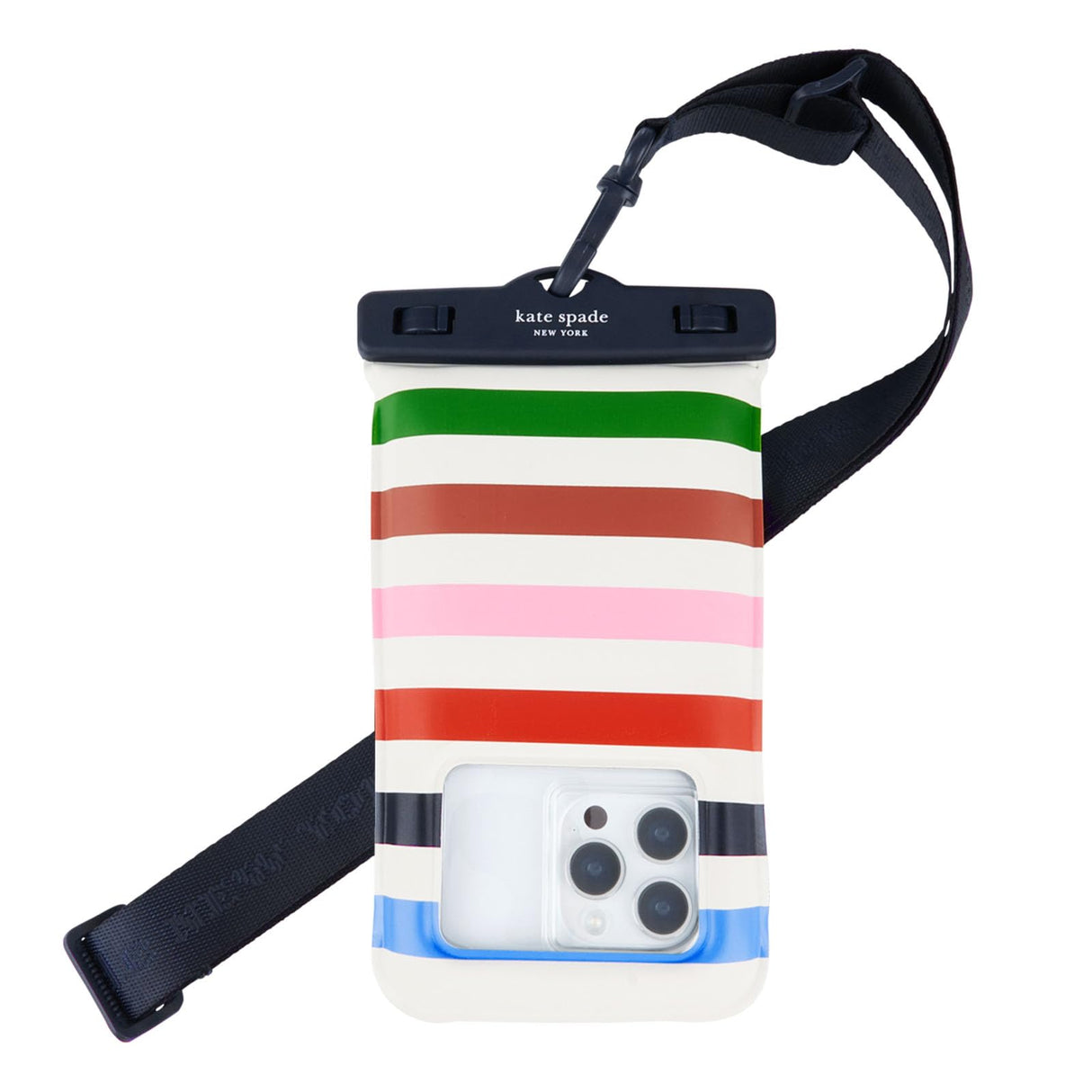 Kate Spade - Waterproof Floating Pouch (large) - Adventure Stripe