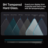 Spigen - Glas.tr Ez Fit Glass Screen Protector For Apple Iphone 16 Plus - Clear