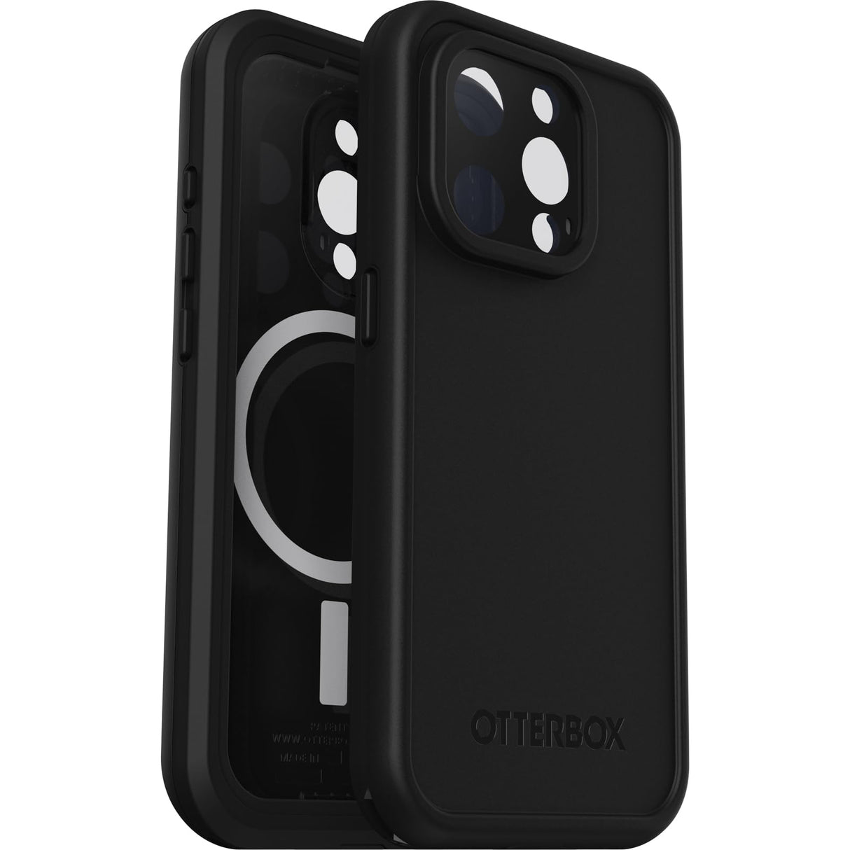 Otterbox - Fre Magsafe Case For Apple Iphone 15 Pro  - Black