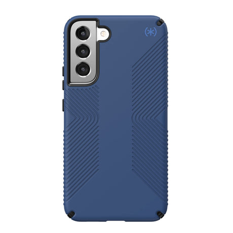 Speck - Presidio Grip 2 Case For Samsung Galaxy S22 Plus - Coastal Blue And Black