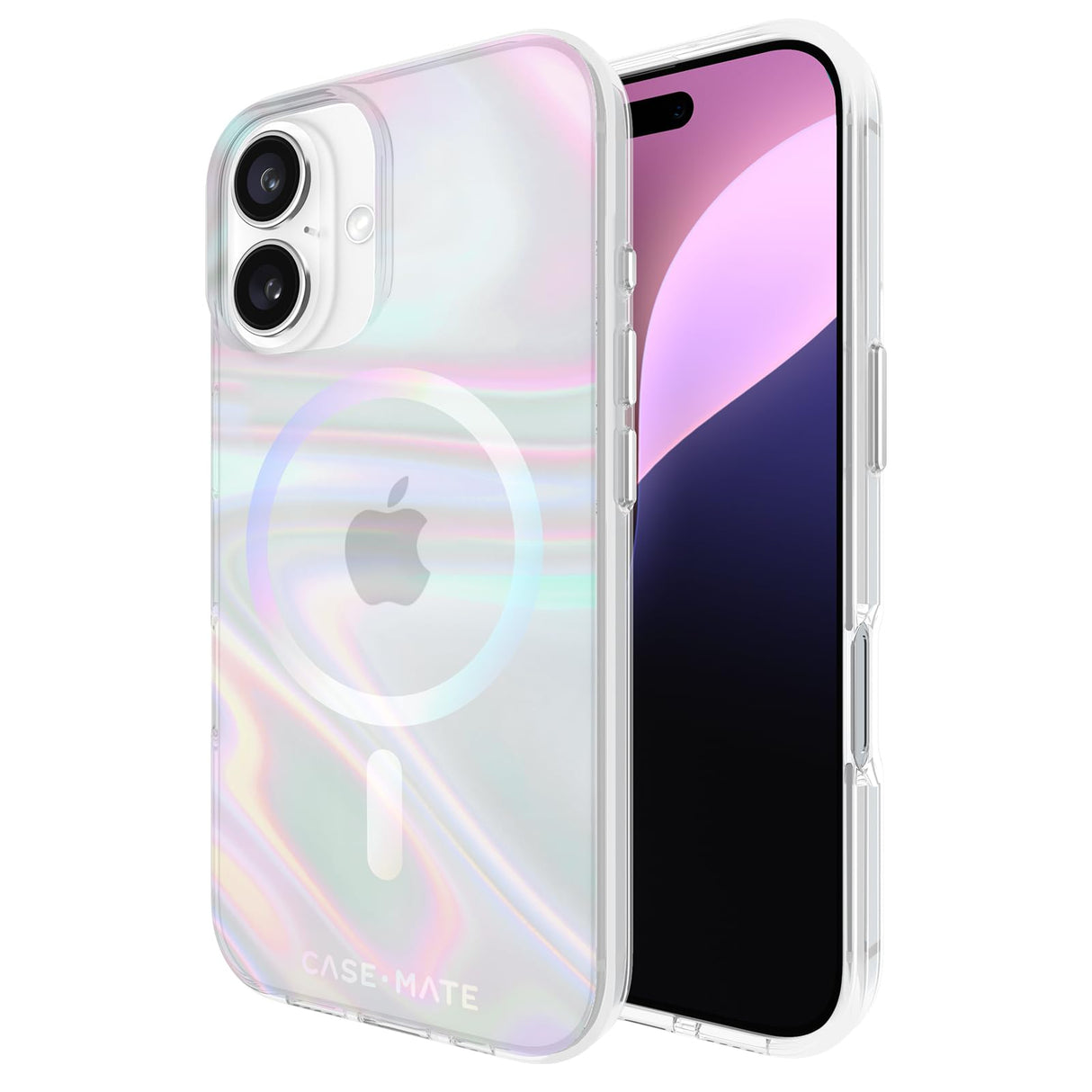 Case-mate - Soap Bubble Magsafe Case For Apple Iphone 16 - Iridescent