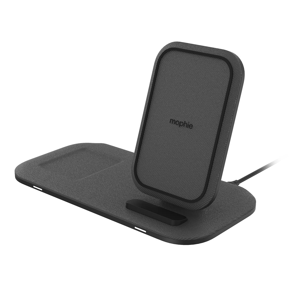 Mophie - Wireless Charging Stand Plus Pad 15w - Black